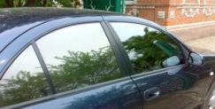 Фото зеркальной тонировки авто